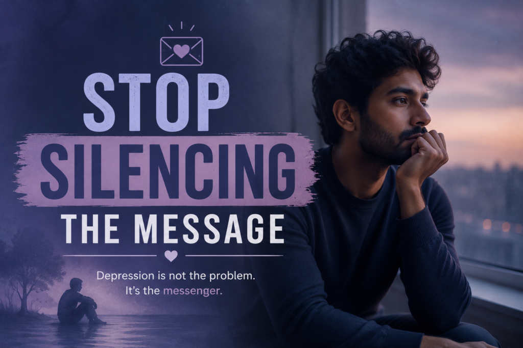 Depression: The Messenger You Keep Trying to Silence